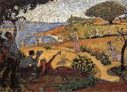 Paul Signac Study of Harmonious times Sweden oil painting artist